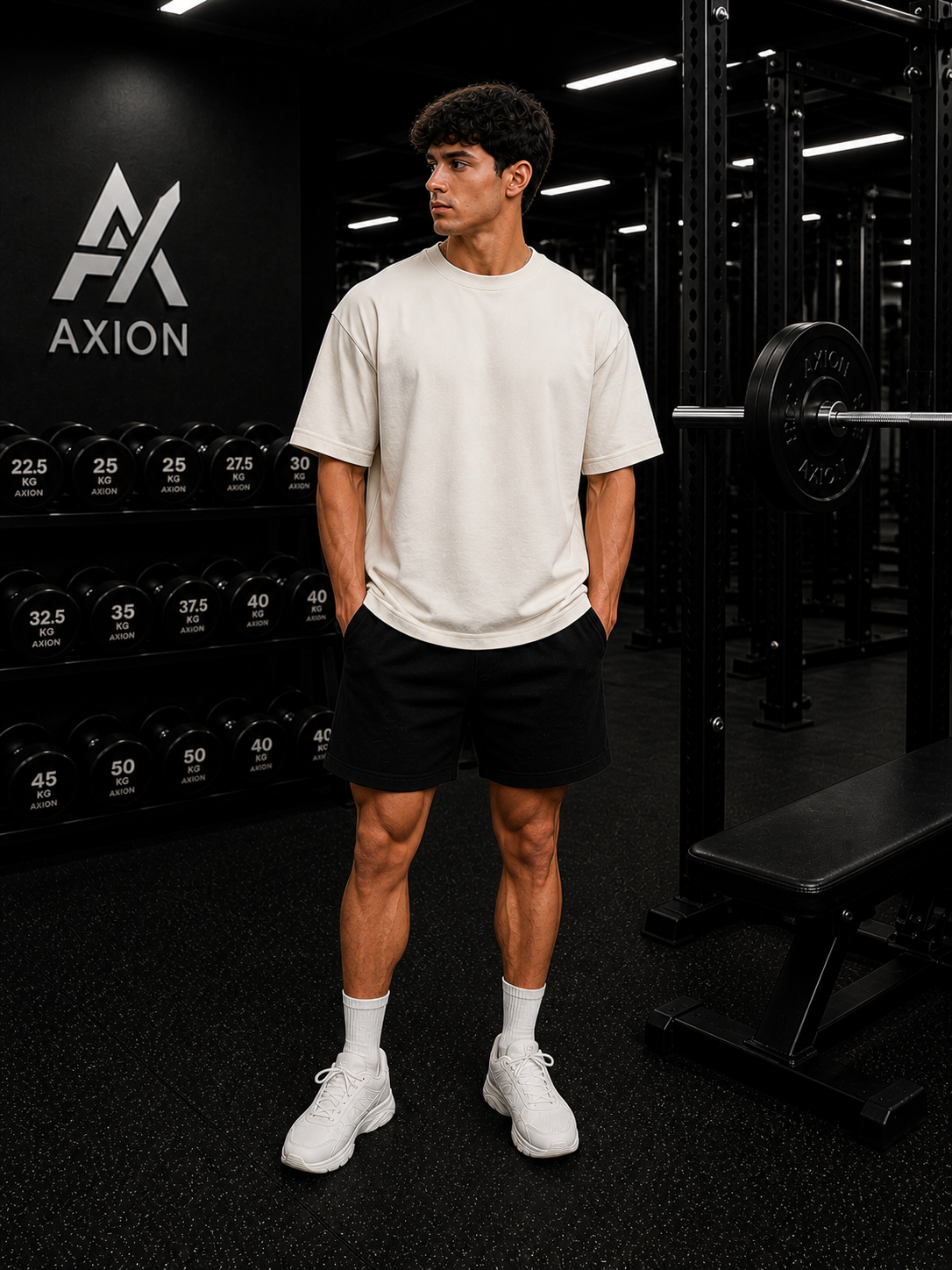 AXION Oversized Tee – Built Different